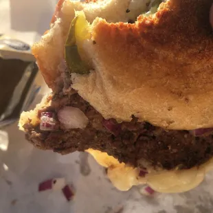 The Single Cheese Burger