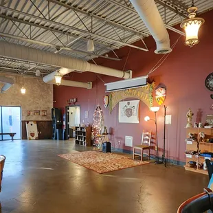 Area for live music