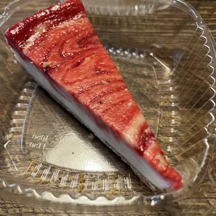 Raspberry cheesecake