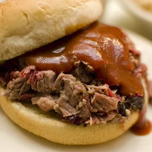 chopped brisket sandwich, love of my life.