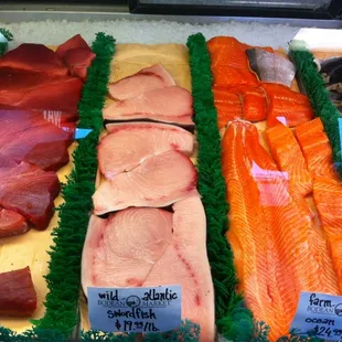 The tuna looks a little past prime :(