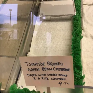 a green bean casserole