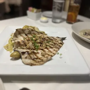 Grilled Rainbow Trout Almondine G