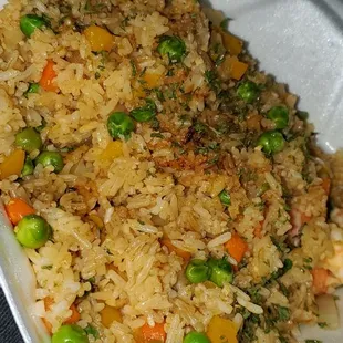 Shrimp fried rice