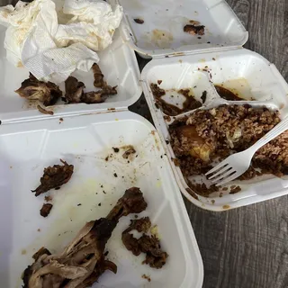 Jerk Chicken Dinner Plate