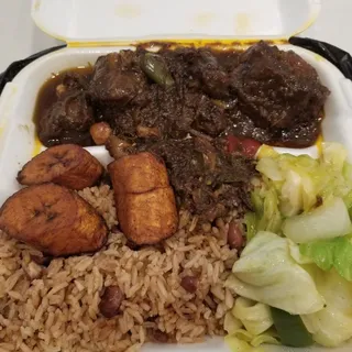 Lunch Oxtail plate