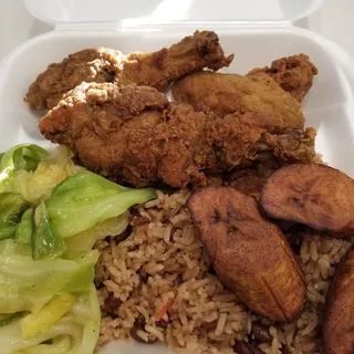 Lunch Jerk Chicken Plate