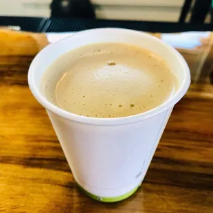 Kahuna Luna - Hot drip coffee + cafe Luna coffee liqueur + organic half &amp; half + house vanilla