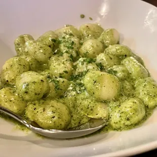 02.19.25 Pesto gnocchi was fantastic!