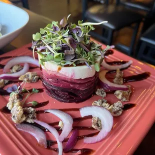 The beets salad
