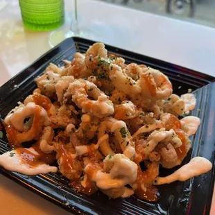 Frito Misto (Calamari), delicious.