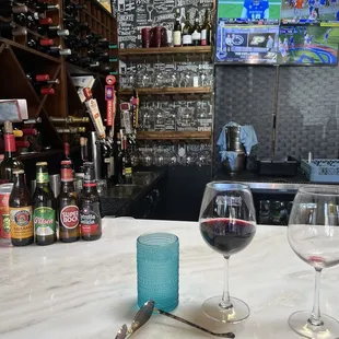Bar area