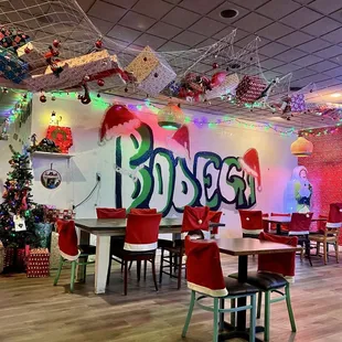 Inside dining