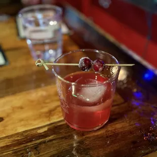 Cranberry Old Fashioned