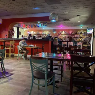Interior restaurant and bar