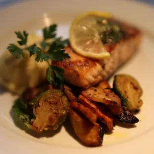 food, grilled fish