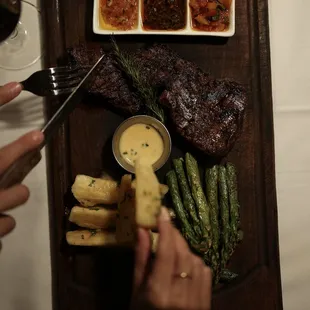 food, steak