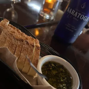 a sandwich and a bowl of soup