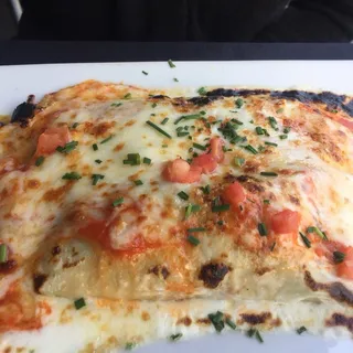 Canelones De Espinaca (Vegetarian)