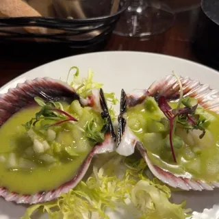 Vieyras con Pancetta