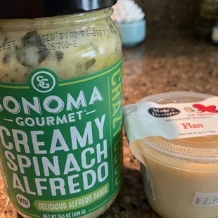 great little flan.  haven't tried the alfredo yet