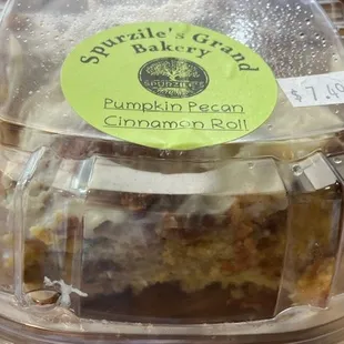 $7.50 for a cinnamon roll. way high compared to others in the area