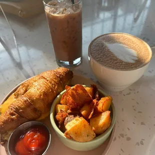 Breakfast Sando, Dark Cherry Mocha