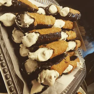 Chocolate Dipped Cannoli
