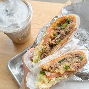 Chopped Cheese Sandwich