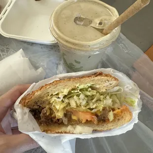 Chop Cheese Sandwich