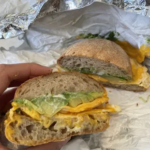 Avocado Egg Sandwich
