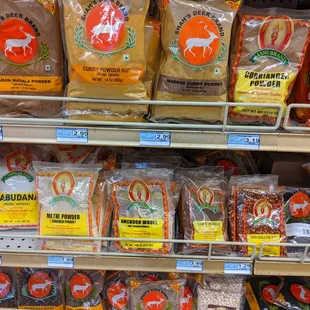 a variety of products