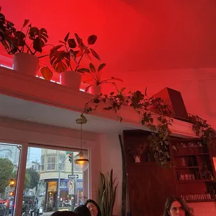 inside