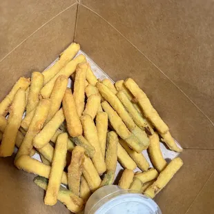 a box of fries