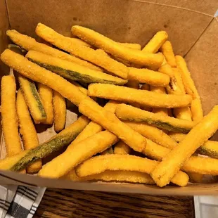 Fried zucchini