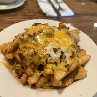 Chili cheese fries