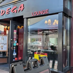Front of the restaurant