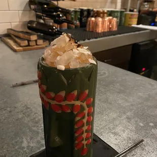 Can&apos;t even remember the name of this rum based drink!