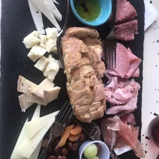 Meat and cheese board