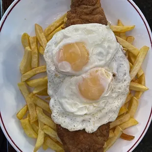 Milanesa a Caballo