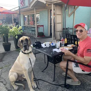 Corned beef for the husband and fur baby!