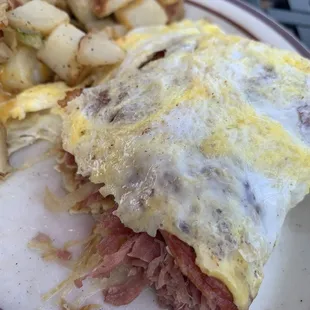 Reuben Omelet
