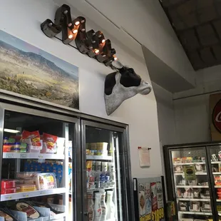 Nostalgia decorations in the store