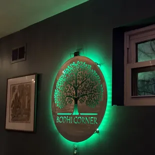 Inside signage