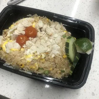 Vegan Crab Fried Rice