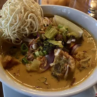Kao Soi -- with crispy pork belly