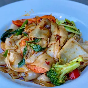 Drunken noodles