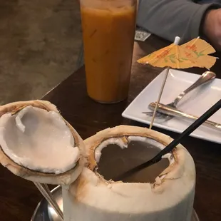 Fresh Young Coconut Juice