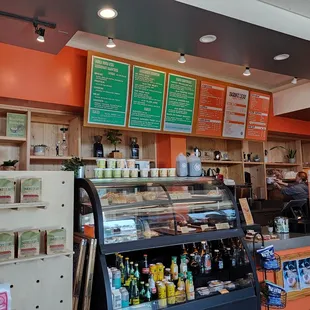 the interior of bodhi leaf coffee