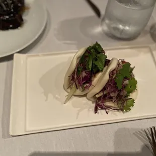 a plate of food on a table